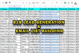 I Will Do B2b Lead Generation For Your Targeted Business In 2020 Lead Generation Generation Data Entry