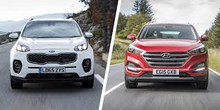 Hyundai tucson vs kia sportage compare price, expert/user reviews, mpg, engines, safety, cargo capacity and other specs at a glance. Kia Sportage Vs Hyundai Tucson Comparison Carwow