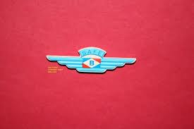 Braathens S A F E Norway Airlines Rare Junior Crew Jr Pilot Kid Kiddie Wings Pin Norway Airlines Pilot Baby Vintage Airlines