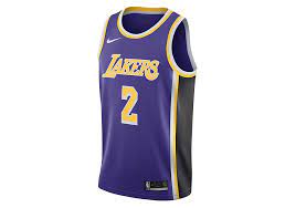 Los angeles lakers icon edition. Nike Nba Los Angeles Lakers Lonzo Ball Swingman Jersey Field Purple Fur 75 00 Basketzone Net