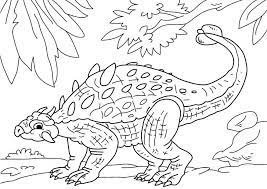 Looking for amazing dinosaur coloring pages to print for the little paleontologist in your family? Ankylosaurus Malvorlage Coloring And Malvorlagan