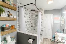 Farmhouse small bathroom remodeling ideas. Small Farmhouse Bathroom Remodel Reveal Details Marty S Musings