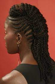 6 Edgy Braided Mohawk Hairstyles For Black Women In 2014 Braided Mohawk Hairstyles Mohawk Braid Mohawk Hairstyles