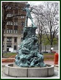 Sir George Frampton S Sculpture Of Peter Pan Which Graces At The Entrance Of Johnson Park In Camden Nj Is One Kensington Gardens Liverpool City Newfoundland
