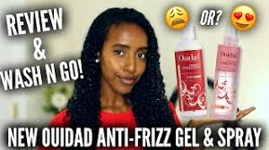Discover ouidad new launches and best sellers. Does It Work New Ouidad Heat Humidity Stronger Hold Gel Spray Natural Curly Hair Youtube