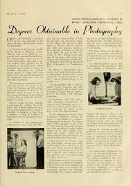 The Ohio Alumnus March 1946 Degrees Obtainable In Photography Ohio University Archives Ohio University Shipman Alumni