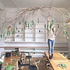The London Plane On Instagram Tulip Installation By Londonplaneflowers At The Little London Spring Window Display Ceiling Decor Things To Hang From Ceiling