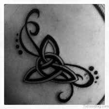 Green celtic knot tattoo on right foot. 100 Outstanding Celtic Tattoos For Back
