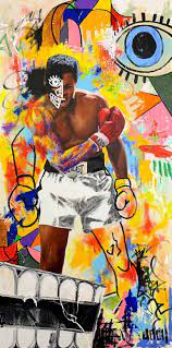 In my mind if i liked what i saw and could identify with the images i made my purchase. Human Figure Muhammad Ali Model Painting By Jack Florczyk Saatchi Art