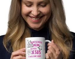 Caneca da mamãe da Louisiana: presente de fé cristã, xícara de café  religiosa