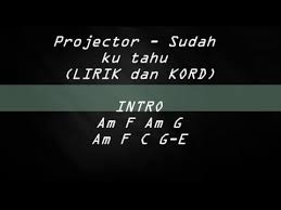 Dirilis pada februari 2016, lagu ini merupakan singel pertama dari grup musik bergenre pop rock projector band. Download Lagu Sudah Ku Tahu Lirik 3gp Mp4 Codedwap