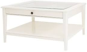Liatorp ikea coffee table with drink coasters fixed into drawers for an amazing contemporary look. Amazon Com Ikea Liatorp White Coffee Table With Glass Top 36 5 8x36 5 8 Home Kitchen