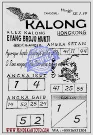 Syair Togel Hongkong Hari Ini 13 Januari 2019 Tanggal 10 Februari 29 Januari