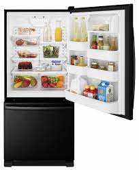 Check spelling or type a new query. Amana Abb1924brb 29 Inch Bottom Freezer Refrigerator With 18 5 Cu Ft Capacity Spillsaver Glass Shelves Two Crisper Drawers Temp Assure Freshness Controls Gallon Door Storage Pull Out Freezer Drawer And Energy Star Rated