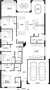 With over 35 years of experience in the industry, we've sold thousands of home plans to proud customers in all 50. Vancouver 4 Bedroom Single Storey House Plan Porter Davis House Plans Single Storey House Plans One Storey House One Level House Plans