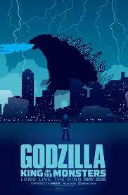 Godzilla king of monsters movie poster print, 2019 wall art,films, cinema a6 a5 a4 a3 a2 maxi, home decor, pictures. Maximiliano Lopez Godzilla King Of The Monsters 2019