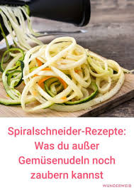Spiralschneider Rezepte 3 Ideen Was Du Aus Gemusenudeln Machen Kann Wunderweib Spiralschneider Rezepte Rezepte Gemuse Spiralschneider Rezepte