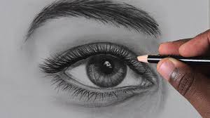 How To Draw Realistic Eyes Easy Step By Step Eye Drawing Tutorial Eye Drawing Realistic Drawings Realistic Eye