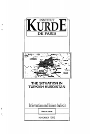 Information and liaison bulletin - Institut kurde de Paris