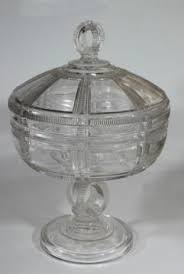 5 round bowl in the nadine (giftware) pattern by mikasa. Antique Vintage Pressed Pattern Glass Dishes Serving Pieces
