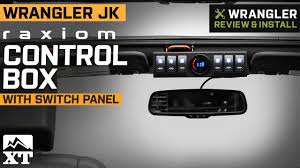 Check spelling or type a new query. Jeep Wrangler Jk Raxiom Control Box With Switch Panel Review Install Youtube