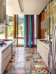Cocina Con Piso Calcareo Decorativo Maison Casa Deco Deco Maison