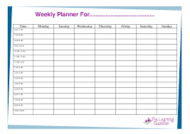 Free Printable Weekly Planner Templates In 2020 Weekly Calendar Template Weekly Calendar Printable Weekly Calendar