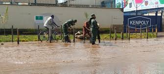 PHOTOS] Hop, skip and jump as heavy rains leave city roads impassable