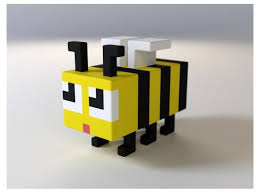 8 Bee By Sevensheaven On Shapeways Shapeways 3d Printing Shapeways Minecraft Statues