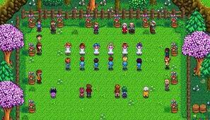 Stardew Valley 7 End Of Spring Jeff S Gaming Blog Flower Dance Stardew Valley Flower Festival
