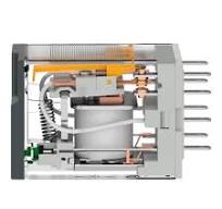 miniature, Harmony Electromechanical Relays, 5A, 2CO, with LED, 120V AC