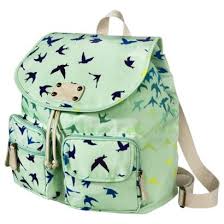 Black And White Striped Backpack Target Mossimo Supply Co Printed Birds Backpack Green Mochilas Hacer Mochilas Bolsos