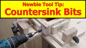 newbie tool tip: countersink drill bits