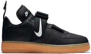 Nike Air Force 1 Black Gum Sole Nike Force 1 Utility Black Gum Nike Air Force Black Nike Black Gums