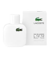 Eau De Lacoste L 12 12 Blanc Eau De Toilette Lacoste Eau De Lacoste L 12 12 Blanc Eau De Toilette 3 3 Oz Fragrance Lacoste Eau De Toilette