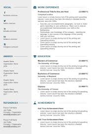No need to use a cv builder: Sample Resume Format Cv Template For Job Search Presentation Graphics Presentation Powerpoint Example Slide Templates