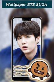 Kaufe bts suga als bt21 chimmy von hellodigitals als bettbezug. Bt21 Shooky Wallpaper Bts Suga Hd Fur Android Apk Herunterladen