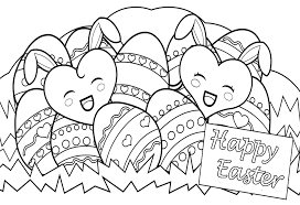 Free easter springtime coloring pages. Happy Easter Day Eggs Coloring Print Pages Free Printable Crafts 2020