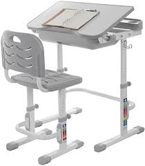 okbop kids desk and chair set students study desk for school home height adjustable children stu childrens desk and chair desk and chair set kids study table