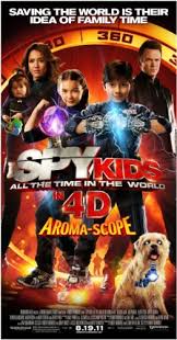 Keep your kids busy doing something fun and creative by printing out free coloring pages. Spy Kids 4 D All The Time In The World 2011
