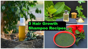 3 Natural Homemade Herbal Shampoo Recipes That Will Make Your Hair Grow Like Crazy Stop Hair Fall Youtub Herbal Shampoos Shampoo Recipe Hair Growth Shampoo
