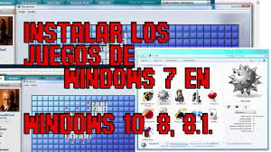 Windows 10 viene de serie con numerosos programas y juegos que no utilizaremos nunca, para ello seguimos el mismo procedimiento que antes, clicando sobre el botón de también cabe comentar, antes de acabar esta guía para optimizar windows 10 para juegos de pc, que es necesario tener el. Como Instalar Los Juegos De Windows 7 En Windows 10 8 Y 8 1 Youtube