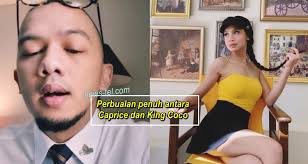 "Kita boleh ngobrol" Caprice dedah mesej penuh dengan King Coco