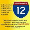 Niat sholat sunnah ba'diyyah 'isya (2 raka'at). 1