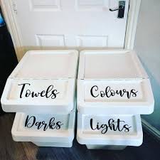 Ikea Sortera Label Decal Recycling Laundry Decals Organised Etsy Ikea Laundry Laundry Decals Storage Tubs