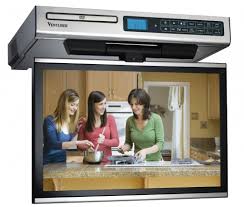 under the cabinet tv for the kitchen
