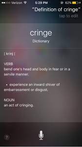 Sem desenvoltura e timing de comédia, rafa foi criticada e. What Is The Meaning Of Cringe Question About English Us Hinative