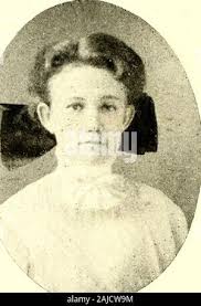 The Chatterbox . Flossie IIaseltixe Steele, jioxroe, x. c. Tears, idle  tears, I know not what they mean.. Virginia Dora Pittman, grifton, n. c.  Forsooth, a great arithmetician Stock Photo