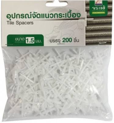 อุปกรณ์จัดแนวกระเบื้อง ขนาด 1.5 มิล จระเข้
