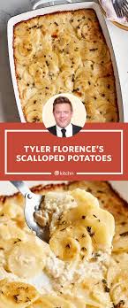 Tyler Florence Has A Clever Trick For Making The Best Scalloped Potatoes Ever Scalloped Potato Recipes Scalloped Potatoes Best Scalloped Potatoes